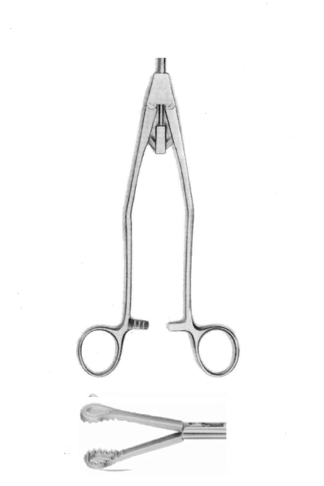 HEYWOOD SMITH DOKU FORSEPS ÇAP  10 MM